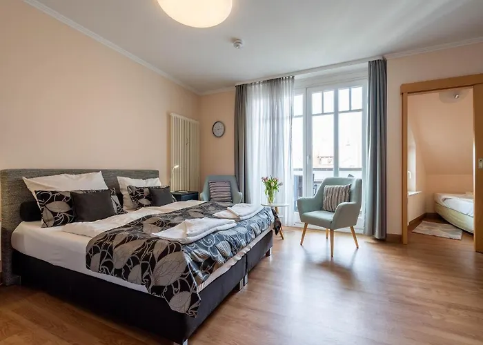 Strandvillen Binz - 1-Raum-Ferienwohnung Mit Balkon Ah-722